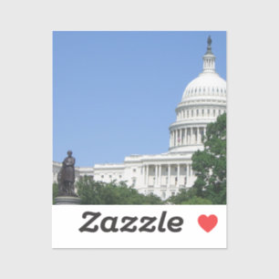 Hauptstadt Gebäude in Washington DC Aufkleber