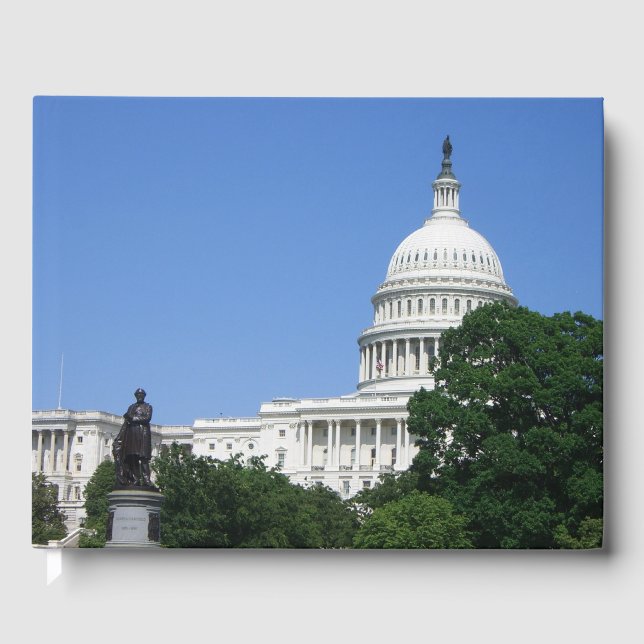 Hauptstadt Gebäude in Washington DC Gästebuch (Vorderseite)