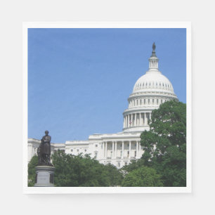 Hauptstadt Gebäude in Washington DC Serviette