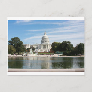 Hauptstadt Gebäude Postkarte