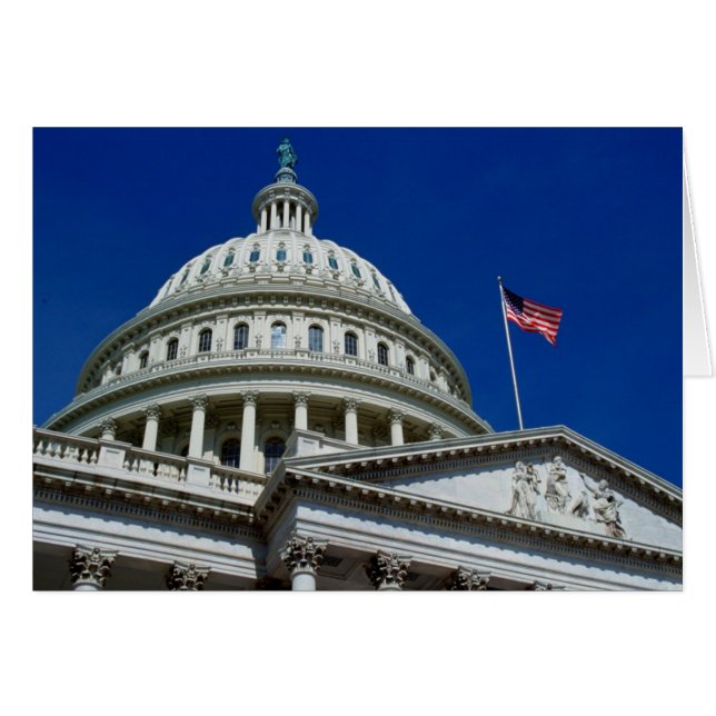 Hauptstadt Gebäude, Washington, USA (Vorderseite (Horizontal))