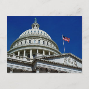 Hauptstadt Gebäude, Washington, USA Postkarte