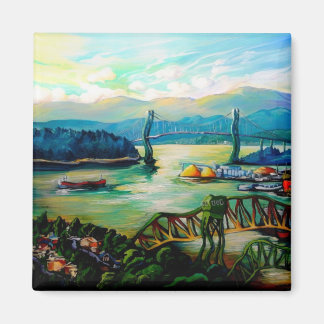 Hauptstadt Hill Dawn Magnet