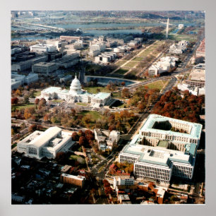 Hauptstadt Hill DC Poster