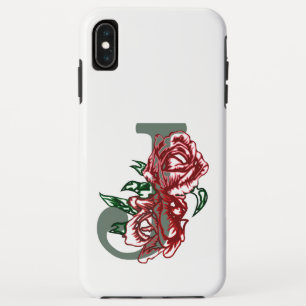 Hauptstadt J floral monogramm Case-Mate iPhone Hülle