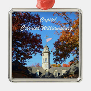 Hauptstadt, Kolonial Williamsburg Ornament Aus Metall