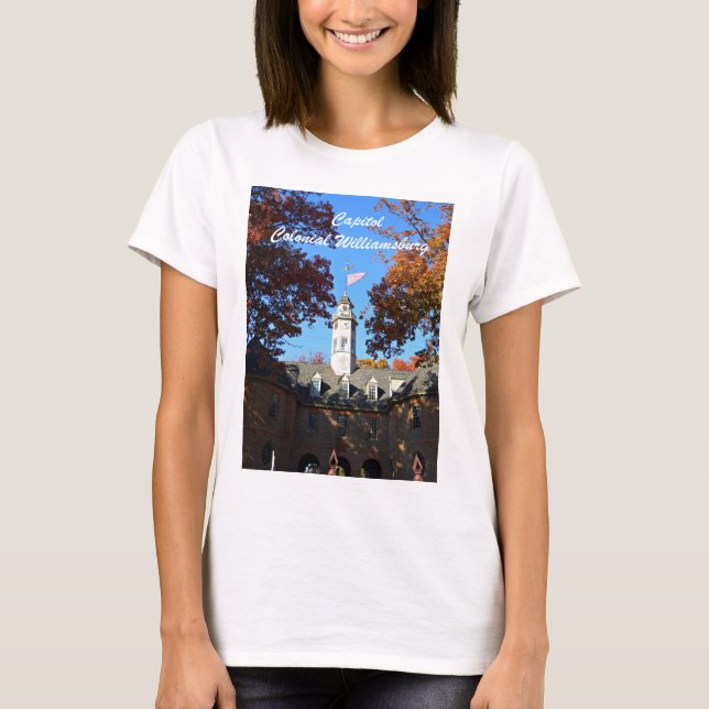 Hauptstadt, Kolonial Williamsburg T-Shirt (Vorderseite)