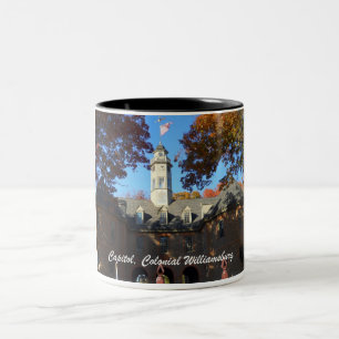 Hauptstadt, Kolonial Williamsburg Zweifarbige Tasse