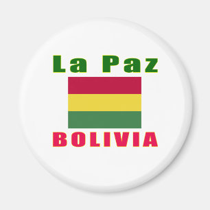 Hauptstadt La Paz Bolivien Magnet