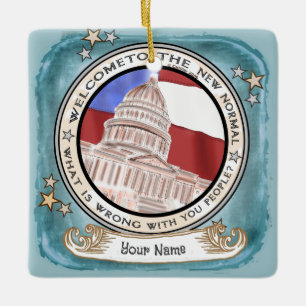 Hauptstadt New Normal Keramikornament