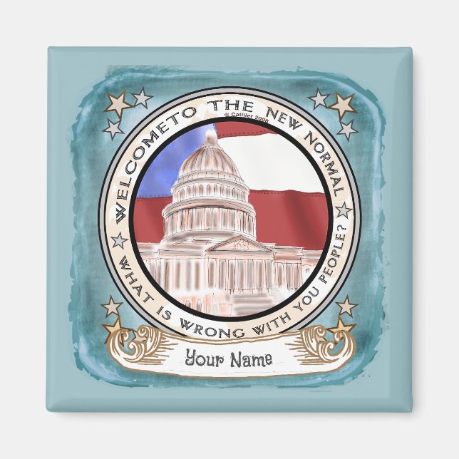 Hauptstadt New Normal Magnet (Vorne)