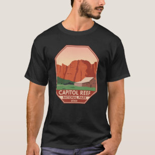 Hauptstadt Reef National Park Ranch Vintag T-Shirt