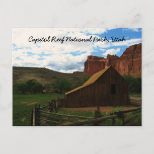 Hauptstadt Reef National Park, Utah Postkarte