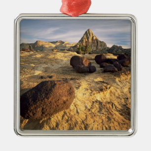 HAUPTSTADT REEF NATIONAL PARK, UTAH. USA. SILBERNES ORNAMENT