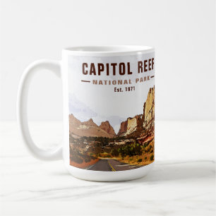 Hauptstadt Reef Nationalpark Cathedral Loop Kaffeetasse