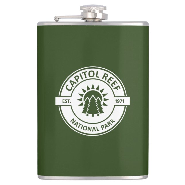 Hauptstadt Reef Nationalpark Flachmann (Vorderseite)