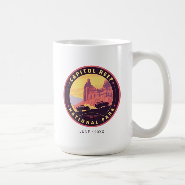 Hauptstadt Reef Nationalpark Kaffeetasse (Rechts)