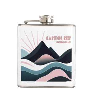 Hauptstadt Reef Nationalpark Kolored Hills Flachmann