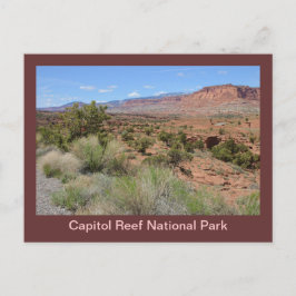 Hauptstadt Reef Nationalpark Postkarte