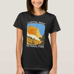 Hauptstadt Reef Nationalpark Utah Outdoor Wandern T-Shirt