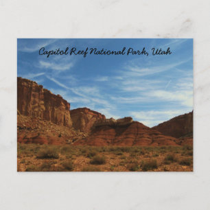 Hauptstadt Reef Nationalpark Utah Postkarte
