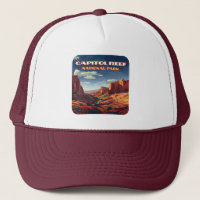Hauptstadt Reef Nationalpark Utah Wüste Vintag