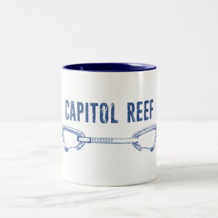 Hauptstadt Reef Rock Klettern Schnellziehen Zweifarbige Tasse