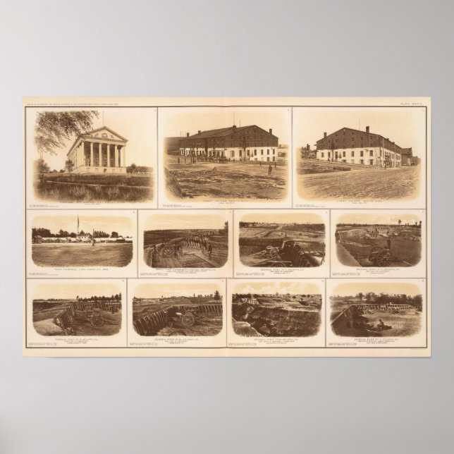 Hauptstadt, Richmond Libby-Gefängnis Poster (Vorne)