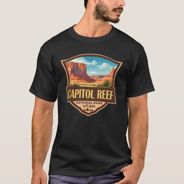 Hauptstadt Riff Nationalpark Locarno T-Shirt (Vorderseite)