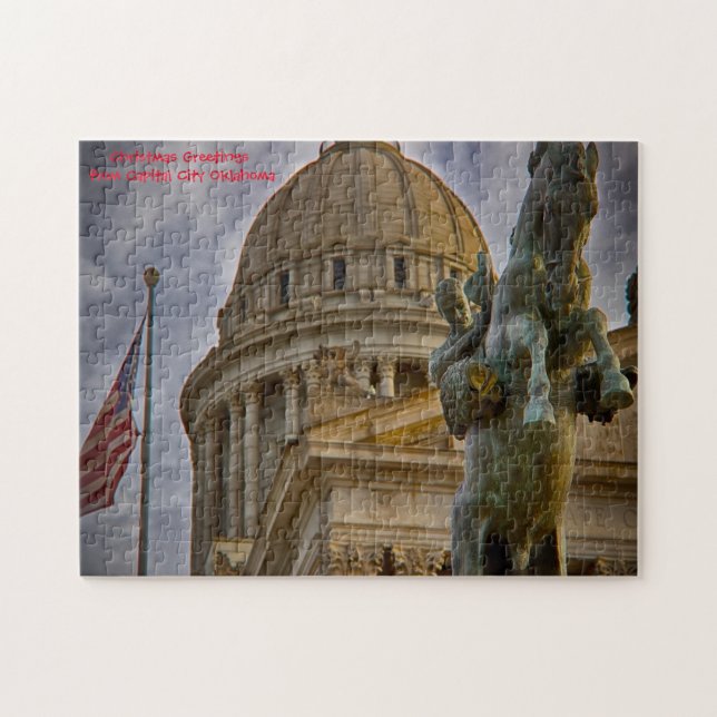 Hauptstadt Stadt Oklahoma. Jigsaw Puzzle (Horizontal)