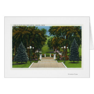 Hauptstadt Treppen Aussicht auf den Staat Park