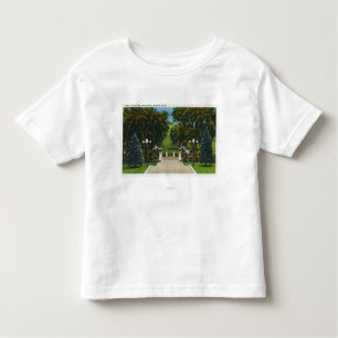 Hauptstadt tritt Ansicht des Staats-Parks Kleinkind T-shirt