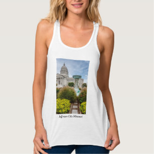 Hauptstadt und Springbrunnen Tank Top
