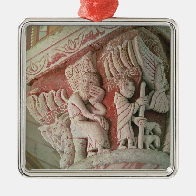 Hauptstadt vom Chancel von 'Babilonia Ornament Aus Metall (Vorne)