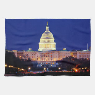 Hauptstadt Washington DC United Staaten in Dusk Handtuch