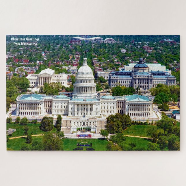 Hauptstadt Washington. Jigsaw Puzzle (Horizontal)