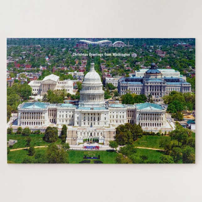 Hauptstadt Washington. Jigsaw Puzzle (Horizontal)