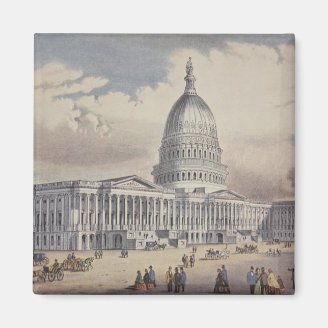 Hauptstadt Washinton DC Staaten Magnet (Vorne)