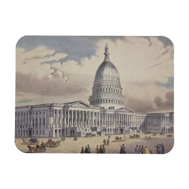 Hauptstadt Washinton DC Staaten Magnet (Horizontal)