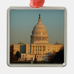 Hauptstadt zu Weihnachten - Washington DC Urlaub Ornament Aus Metall