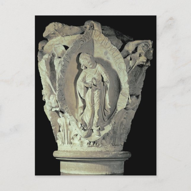 Hauptstadt zur Darstellung des zweiten Schlüssels Postkarte (Vorderseite)