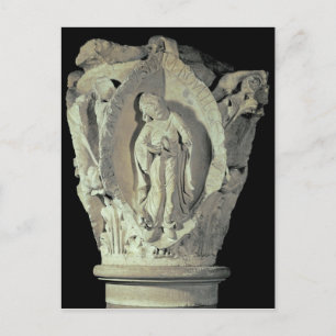 Hauptstadt zur Darstellung des zweiten Schlüssels Postkarte