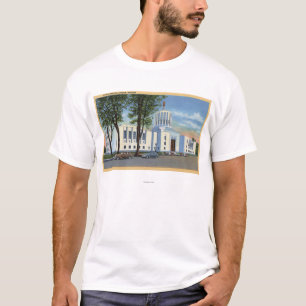 Hauptstadts-Gebäude-Ansicht Salems, Oregon - Staa T-Shirt