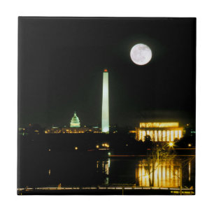 Hauptstadts-Gebäude, Lincoln Memorial, Washington Fliese