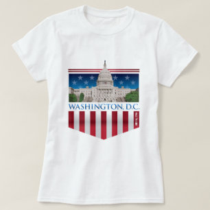 Hauptstadts-Gebäude - Washington DC T-Shirt