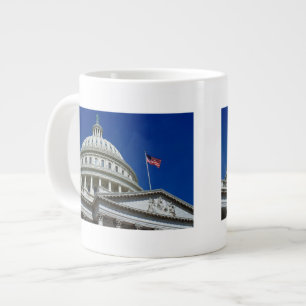 Hauptstadts-Gebäude, Washington, USA Jumbo-Tasse