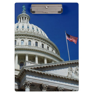 Hauptstadts-Gebäude, Washington, USA Klemmbrett