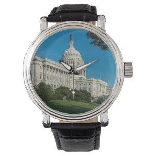Hauptstadts-Gebäude-Westansicht Armbanduhr
