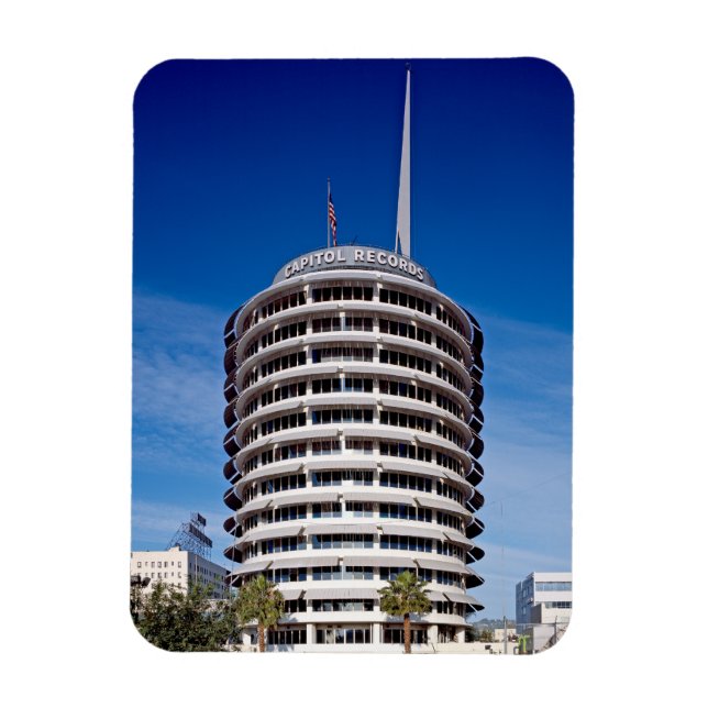 Hauptstadts-Platten Hollywood Boulevard Magnet (Vertikal)