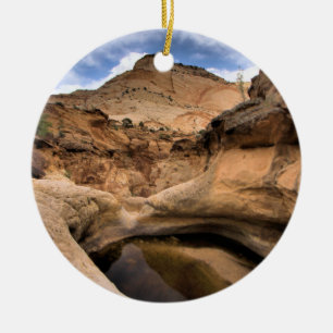 HAUPTSTADTS-RIFFE KERAMIKORNAMENT